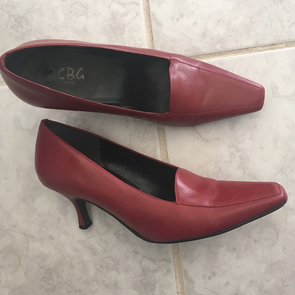 Bcbg Paris Brick Red Heels